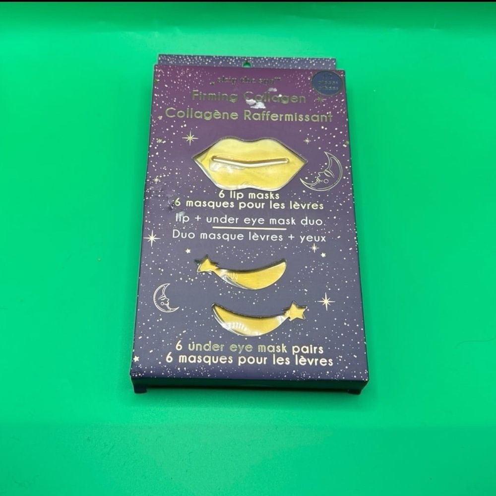 Skip the Spa Firming Collagen 6 Lip Mask / 6 Under Eye Mask